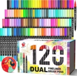 מארז 120 טושים דו צדדים רק ב₪43!