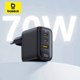 מטען מהיר קומפקטי Baseus 70W GaN רק ב₪42!