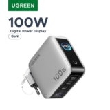 מטען מהיר וחכם UGREEN Nexode Pro 100W X772 עם ראש מתקפל ומסך מגע רק ב₪126!