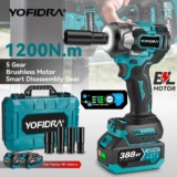 חזק! לקט מפתחות רטיטה / אימפקט 1200N.Mעד 2800N.M תואמי סוללות מקיטה 18V במחירים נדירים! (רבי מכר מבית YOFRIDA, ONEVAמ, GISAM)