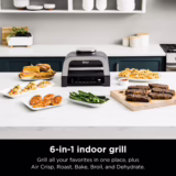 גריל חשמלי 6 ב-1 Ninja Foodi MAX Grill & Air Fryer DG551 רק ב₪699!