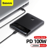 סוללת גיבוי/מטען נייד סופר מהיר! Baseus 100W 20000mAh – להטעין את הלפטופ שלכם ועוד רק ב$50.28!