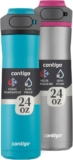 זוג בקבוקים תרמיים Contigo Cortland Chill 2.0 שומרי קור רק ב$34.99!