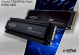 כונן Crucial T500 Gen4 SSD מהיר במיוחד עד 7400MB/s נפח 2TB רק ב₪638!