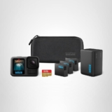 מצלמת אקסטרים GoPro HERO13 Black רק ב₪1,376! (באנדל מורחב עם 3 סוללות Enduro, מטען כפול, כרטיס Sandisk 64Gb ותיק קשיח)
