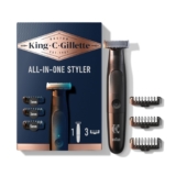 קוצץ זקן ומכונת גילוח King C. Gillette  All-in-One Styler רק ב$27!