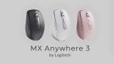 רק עד 8 בבוקר! העכבר האלחוטי האולטימטיבי לניידים! Logitech MX Anywhere 3 רק ב₪199 ומשלוח חינם! (יבואן רשמי, MAC/PC)