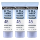 קרם הגנה Neutrogena Ultra Sheer Dry-Touch סט 3 יחידות רק ב$37.55!