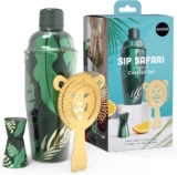 סט שייקר קוקטייל מהג'ונגל! OTOTO Sip Safari Jungle Cocktail Shaker Set רק ב₪46! (פריים)