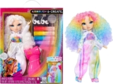 בובת ריינבו היי לצביעה עם מברשת אוויר Rainbow High רק ב₪70!