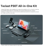 באנדל טאבלט Teclast P30T 128GB עם מגן, מקלדת אלחוטית, סטיילוס, עכבר, מעמד ועוד רק ב$68.82!