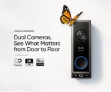 מחיר של פעם בשנה! הדגם החדש והמשופר! ANKER EUFY S340 DUAL DOORBELL פעמון המצלמה החכם האלחוטי המומלץ ברשת בדגם המעודכן עם מצלמה כפולה רק ב$71.48!