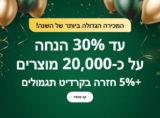 קופון עד 30% הנחה + 5% קרדיט! קופונים, הנחות והמלצות ל-iHerb!