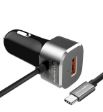 מחיר מעולה למטען QC3 USB type C – רק 6.85$