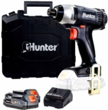 תפרקו! מברגת אימפקט Hunter 100312-003 כולל 2 סוללות, מטען ומזוודה רק ב₪299!