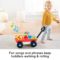 עגלת דחיפה Fisher-Price Laugh & Learn Pull & Play Learning Wagon עם שלל משחקים ושירים רק ב$27.83!
