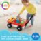 עגלת דחיפה Fisher-Price Laugh & Learn Pull & Play Learning Wagon עם שלל משחקים ושירים רק ב$27.83!