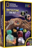 רב מכר! ערכת NATIONAL GEOGRAPHIC Birthstone Dig Kit כולל דוגמית אבן חן אמיתית רק ב$33.99!
