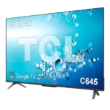 טלוויזיה חכמה 65″ TCL QLED 65C645 רק ב₪3,211