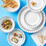 סט צלחות Corelle Vitrelle City Block עם 18 חלקים ל6 סועדים רק ב$65 ומשלוח חינם!