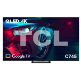 טלוויזיה חכמה 65″ TCL 4K  QLED 65C745עם בהירות 1,000 nit ו144Hz רק ב₪3221 + ₪400 שובר מתנה!