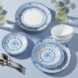 סט צלחות Corelle Portofino עם 18 חלקים רק ב$106.31 ומשלוח חינם!