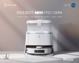 מהנמכרים והמשתלמים בשוק! Ecovacs Deebot T30 Pro Omni שואב אבק ושוטף רובוטי עם תחנת עגינה קומפקטית, שטיפת פינות, רולר נגד שערות, עוצמת שאיבה 11,000Pa במחיר חם!