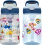 זוג בקבוקי Contigo Kids Aubrey AUTOSPOUT לילדים החל מ$17.99 לזוג! (מבחר עיצובים! כולל דגם מעודכן עם קש משופר!)