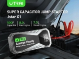 בוסטר / ג'אמפ סטארטר UTRAI UTRAI Jstar X1 Super Capacitor עמיד לחום רק ב₪300! (עם משלוח מהיר ממחסן ישראל פטור ממס!)