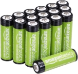 16 סוללות נטענות AmazonBasics 2000mAh AA רק ב₪71!