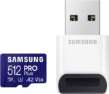 SAMSUNG PRO Plus / SELECT 512GB – כרטיס הזיכרון המומלץ רק ב$31.99! כולל קורא כרטיסים רק ב$35.28!