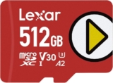 כרטיס זיכרון מהיר בנפח ענק! Lexar PLAY 512GB microSDXC בתקן U3/A2 ומהירות עד 150MB/s רק ב₪126!